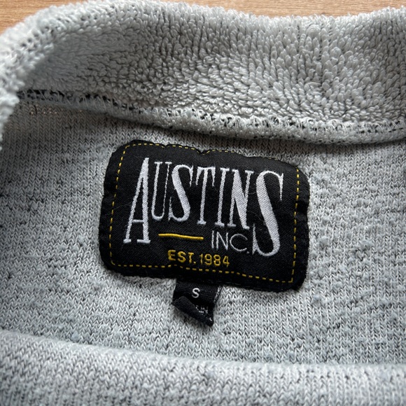 Wooly Mock Neck Sweatshirt “Siesta Key” (Gray) - Picture 7 of 9